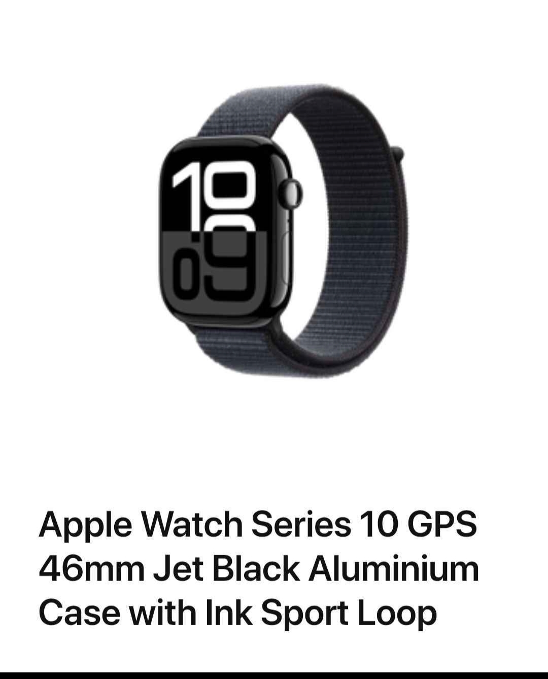 Apple Watch Series 10 GPS 46mm