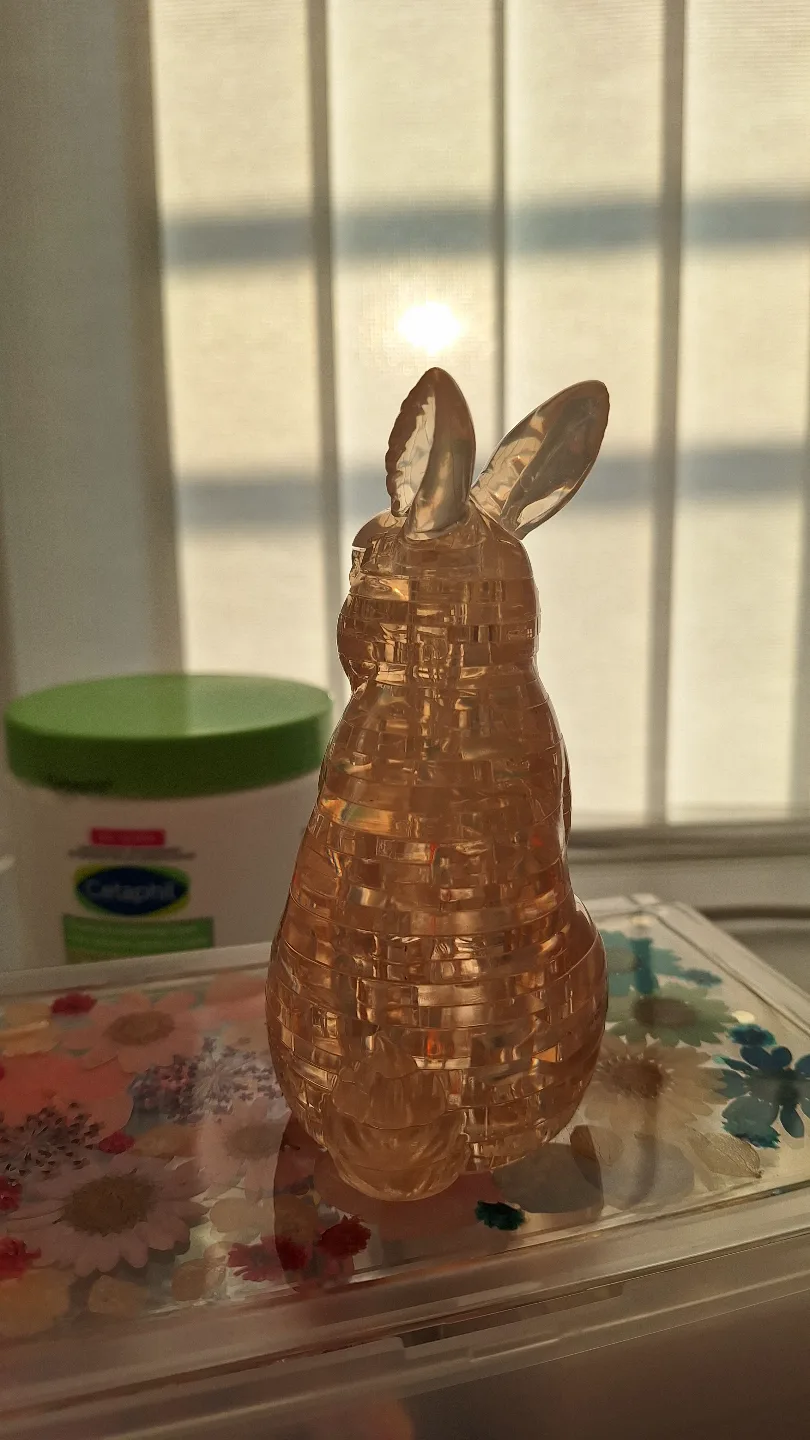 Crystal Puzzle Rabbit Figurine image indicator(4)