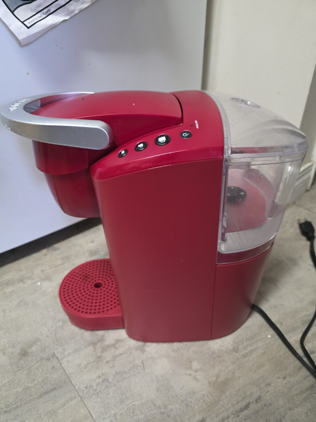 Red Keurig K15 Single Serve K-Cup Coffee Maker - photo 3