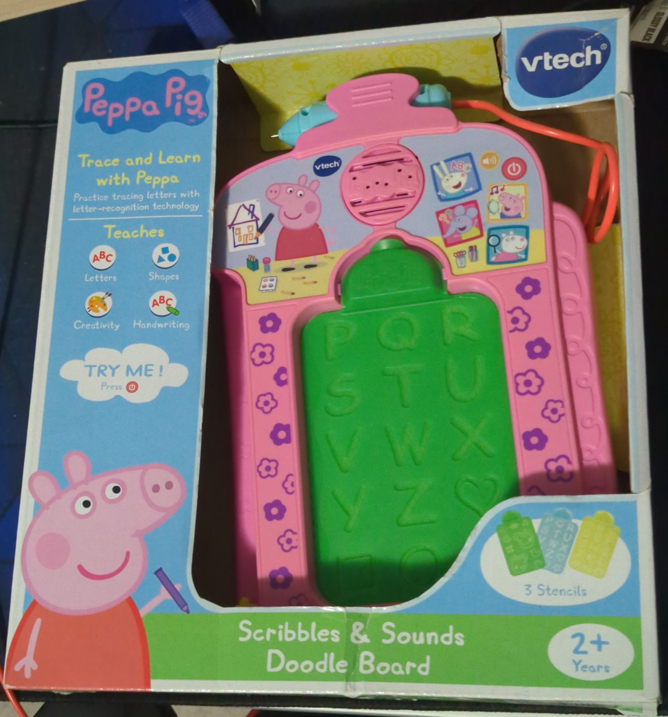 VTech Peppa Pig Scribbles & Sounds Doodle Board