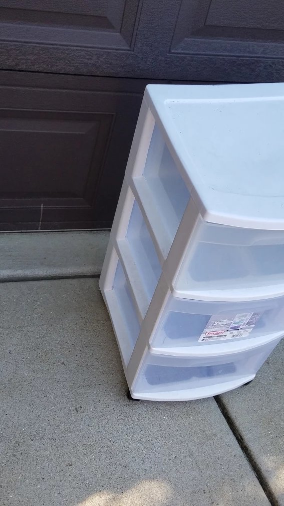 Sterilite 3-Drawer Rolling Cart - photo 3