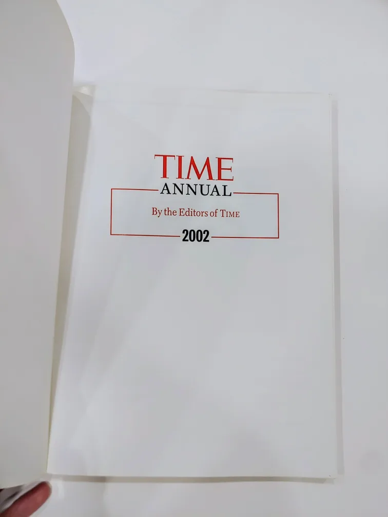 TIME MAGAZINE A YEAR TO REMEMBER COMMEMORATIVE EDITION 2002 image indicator(3)