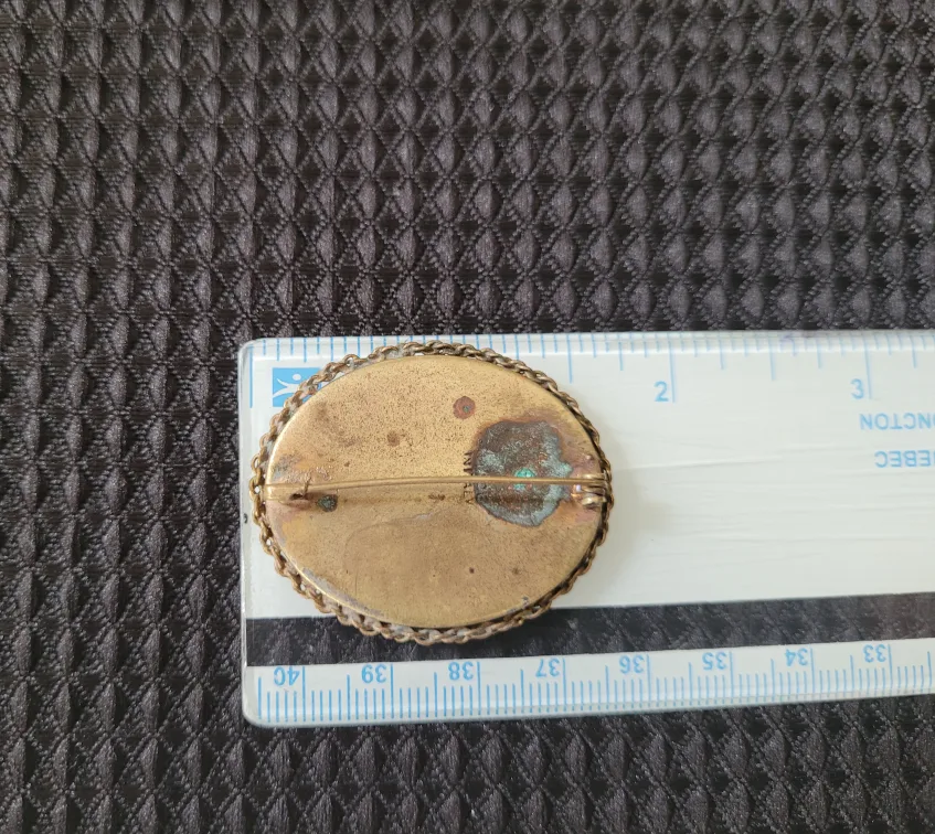 Antique Italian Micro Mosaic Brooch image indicator(3)