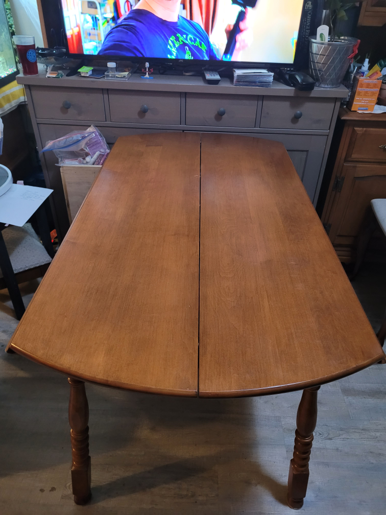 Wooden Drop Leaf Table