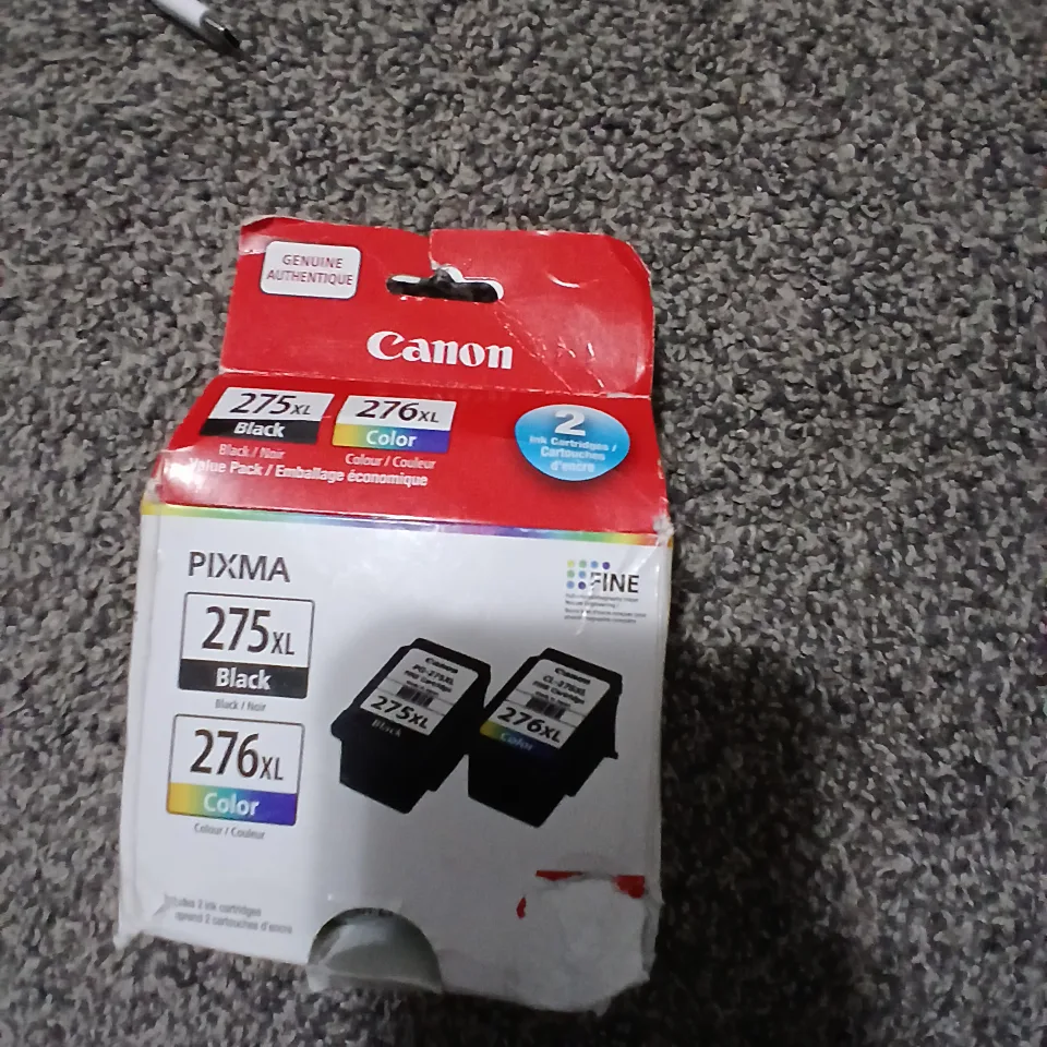 Canon PIXMA 275XL & 276XL Ink Cartridges (2-pack) thumbnail