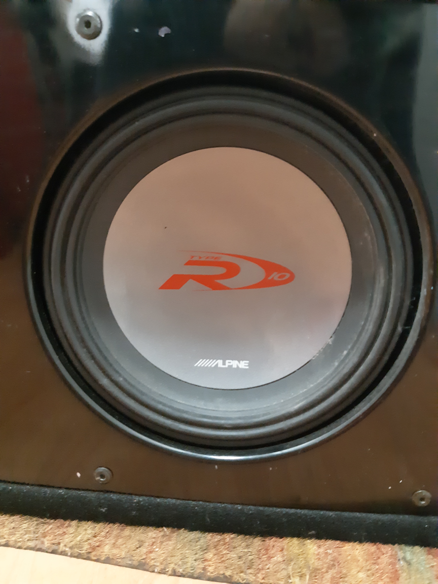 Alpine Type R 10" Sub With Box - photo 2