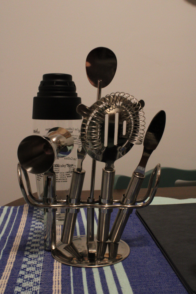 Cocktail Shaker Set with Stand - photo 3
