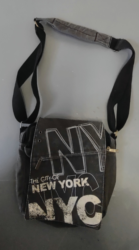 Robin Ruth Grey Canvas Crossbody Bag - photo 2