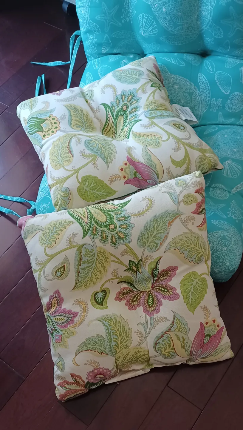 Outdoor Chair Cushion  with Throw Pillows image indicator(2)