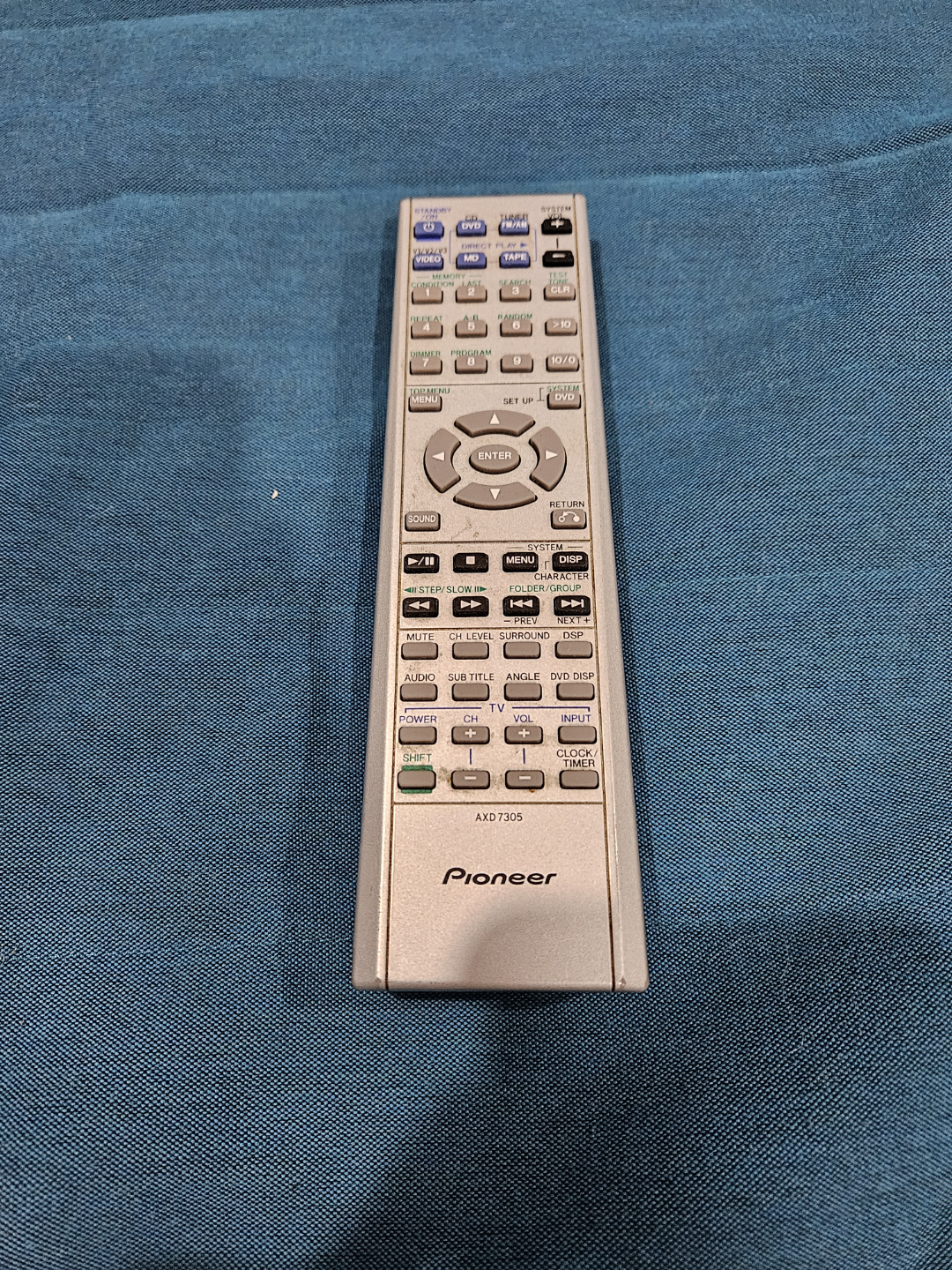 Pioneer AX D 7305 Remote Control
