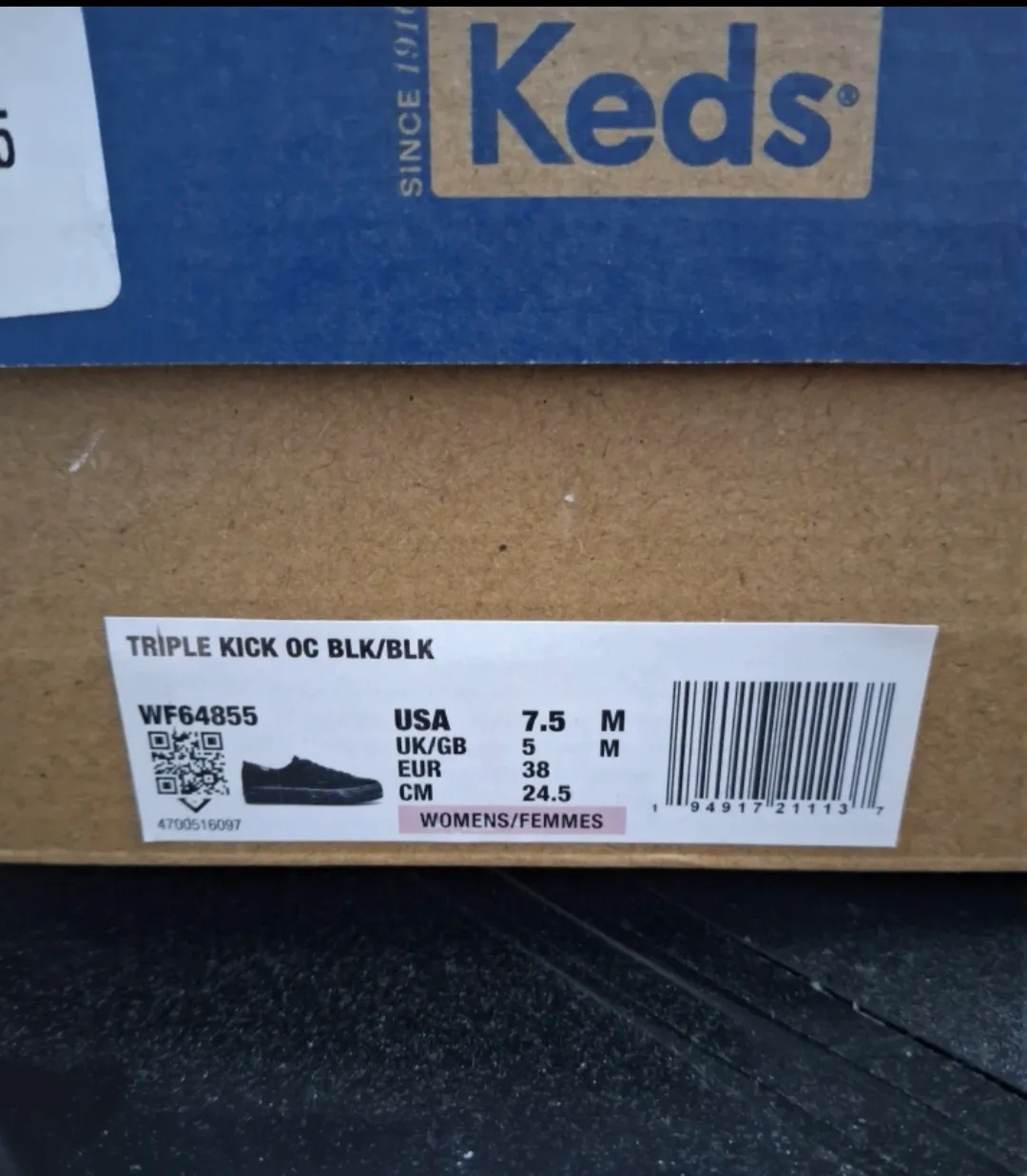 Black Platform Sneakers - Size 7.5W image indicator(4)