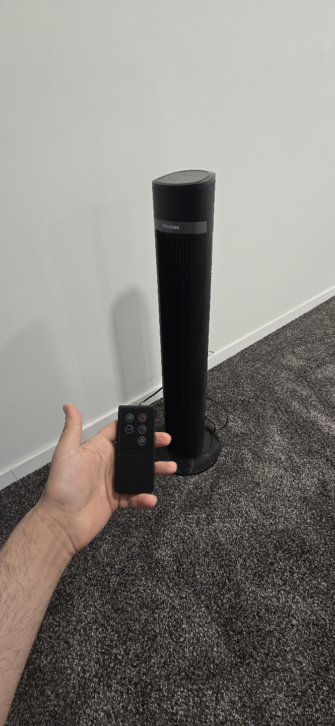 Pelonis Oscillating Tower Fan with Remote
