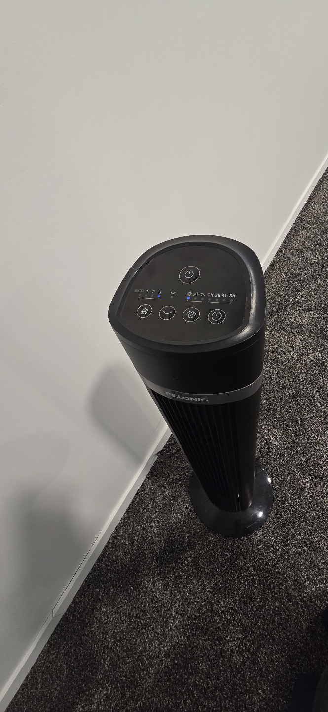 Pelonis Oscillating Tower Fan with Remote - photo 3
