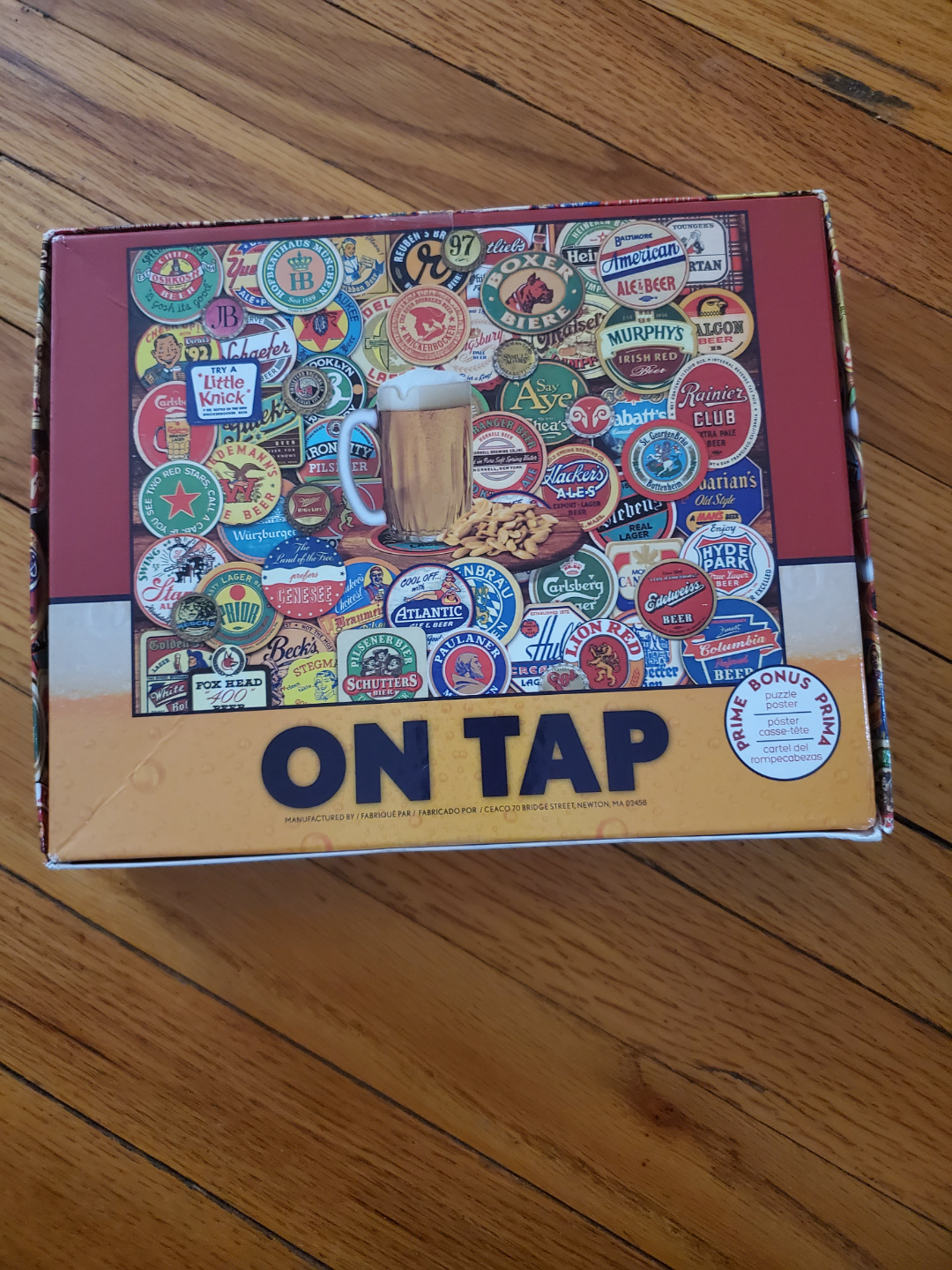 550 Piece Beer Label Jigsaw Puzzle - On Tap - photo 2
