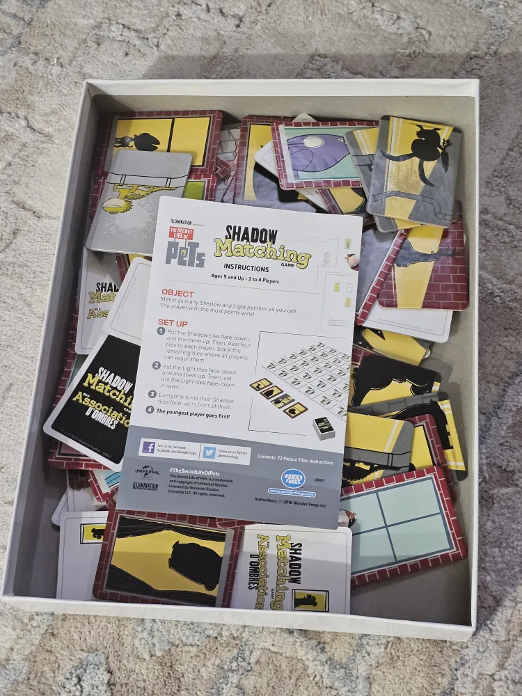 Secret Life of Pets Shadow Matching Game image indicator(2)