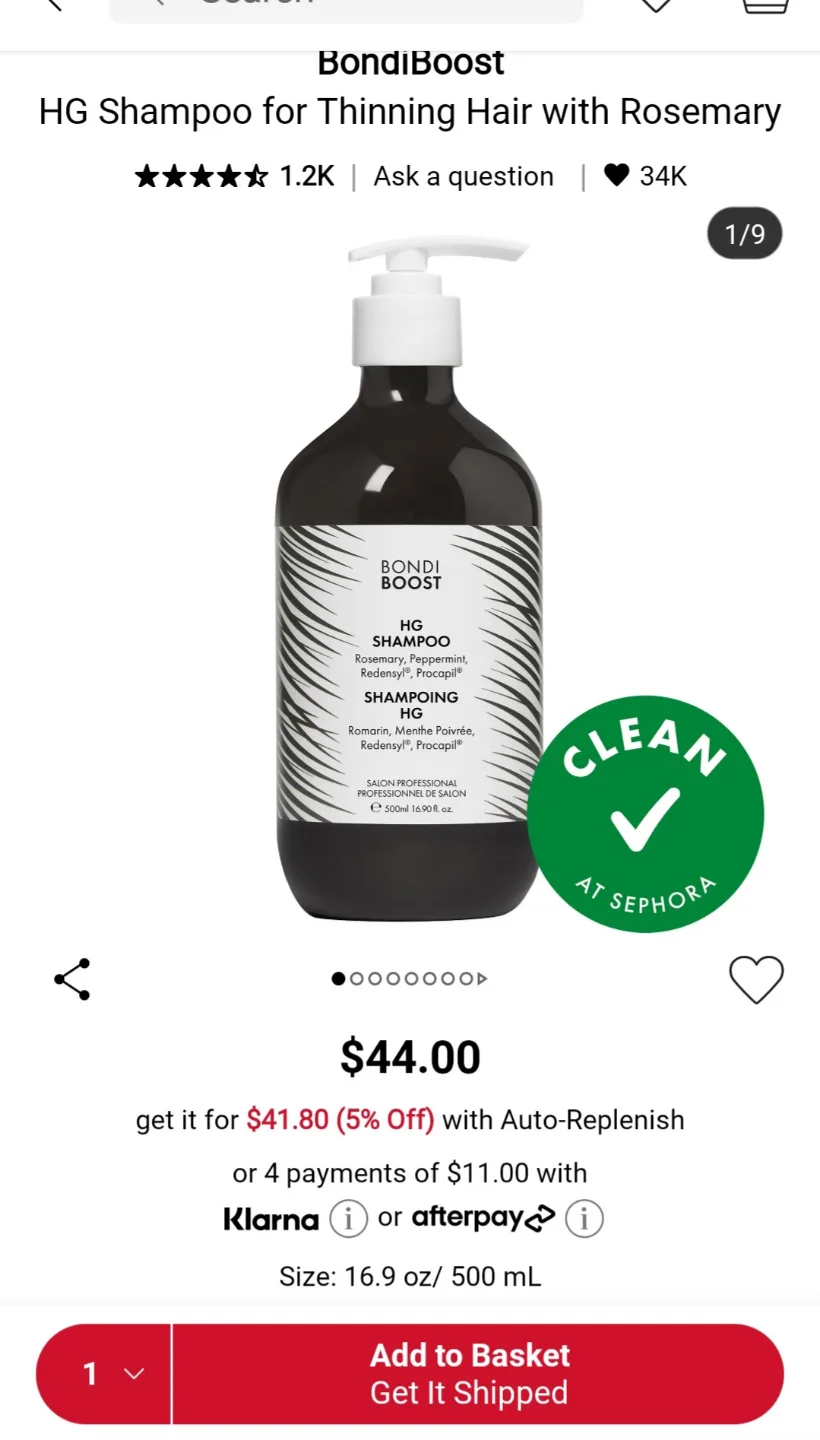 Two Bondi Boost HG Shampoo & Conditioner Bottles image indicator(3)