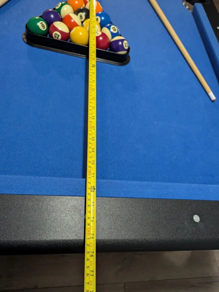 6 foot  Billiard Pool Table - Excellent Condition $400 image indicator(6)