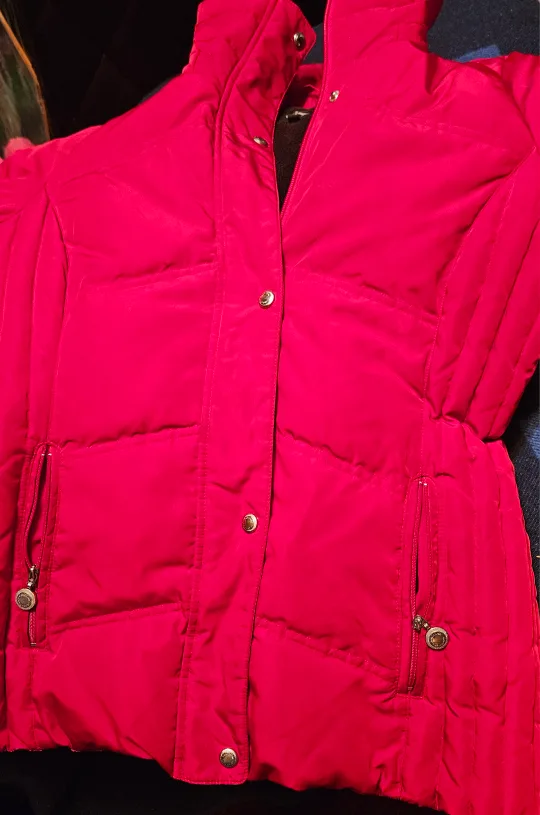 Calvin Klein Red Puffer Jacket image indicator(2)
