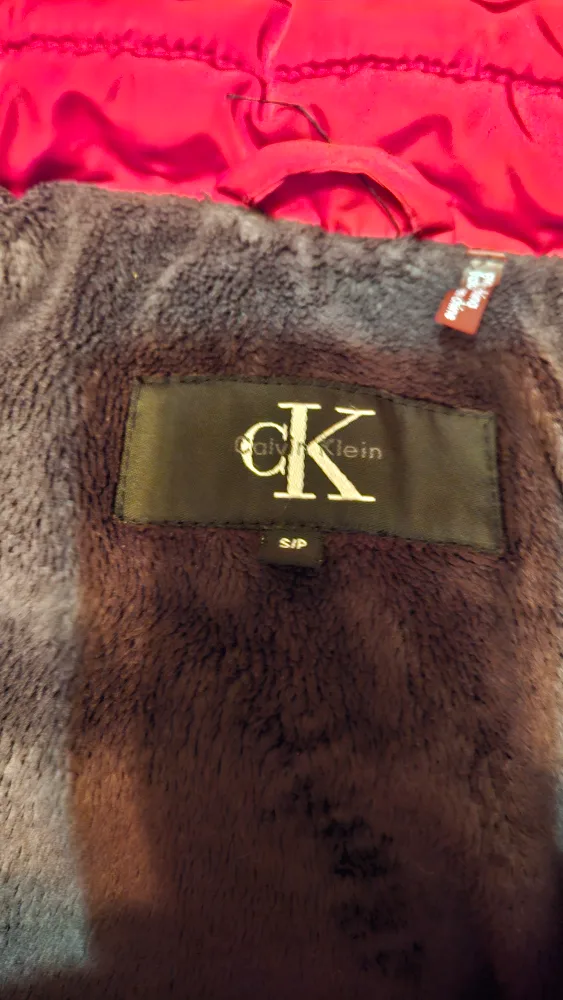 Calvin Klein Red Puffer Jacket image indicator(3)