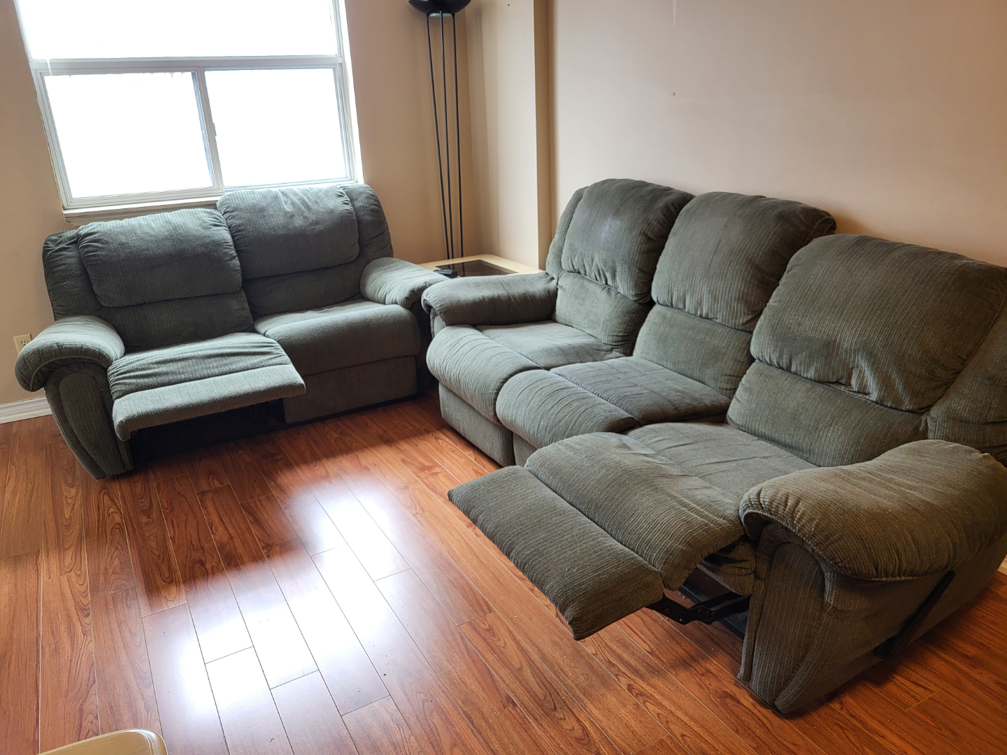Reclining Sofa and Loveseat Set