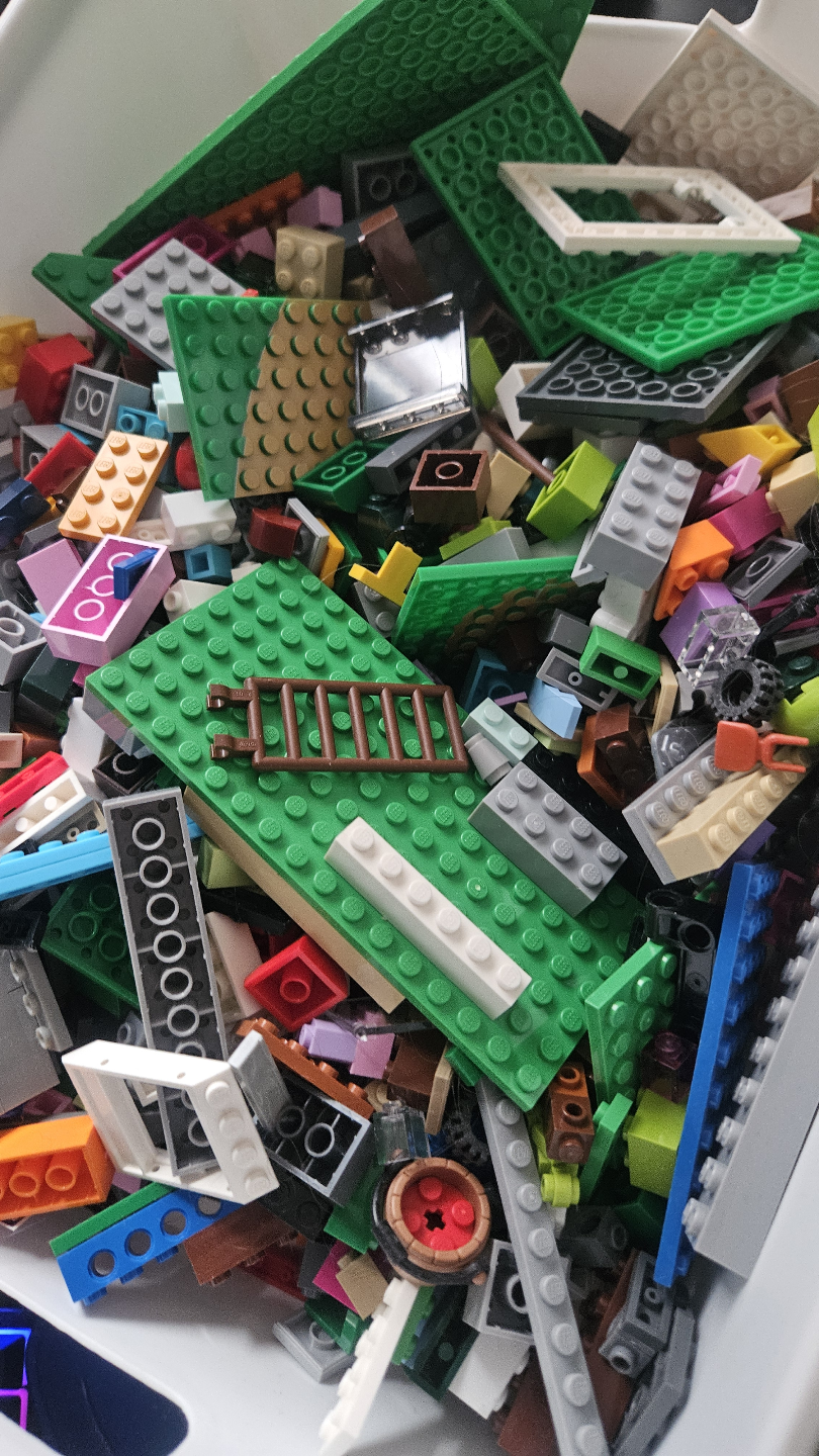 Bulk LEGO Lot - Assorted Bricks and Pieces - photo 2