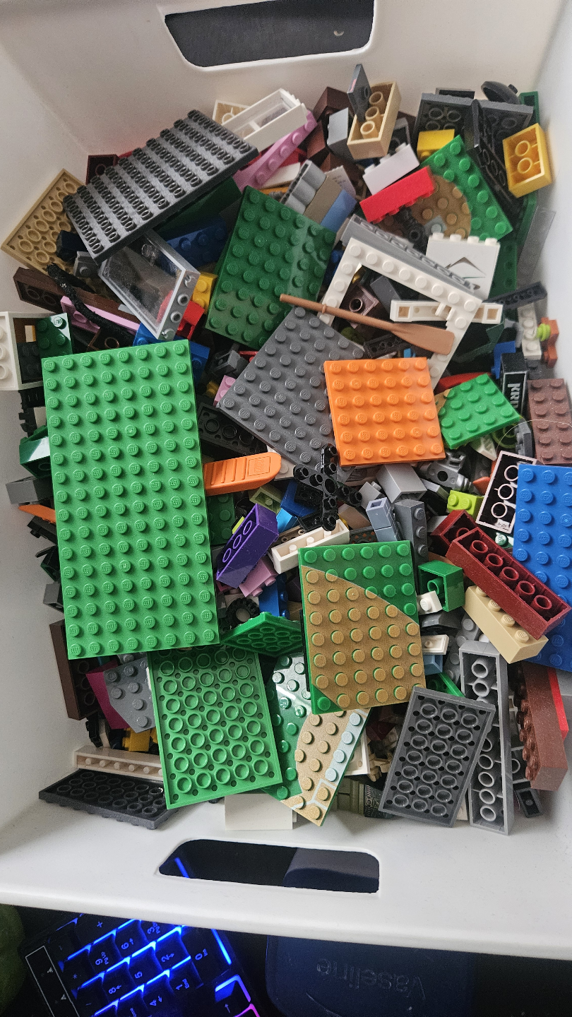 Bulk LEGO Lot - Assorted Bricks and Pieces - photo 3