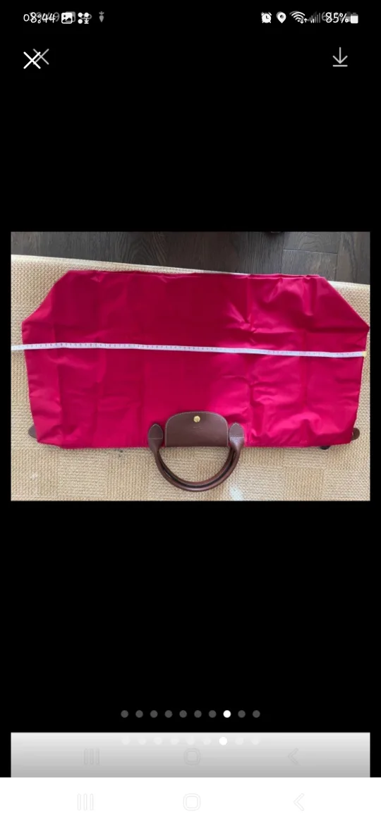Authentic Longchamp XL travel bag image indicator(7)