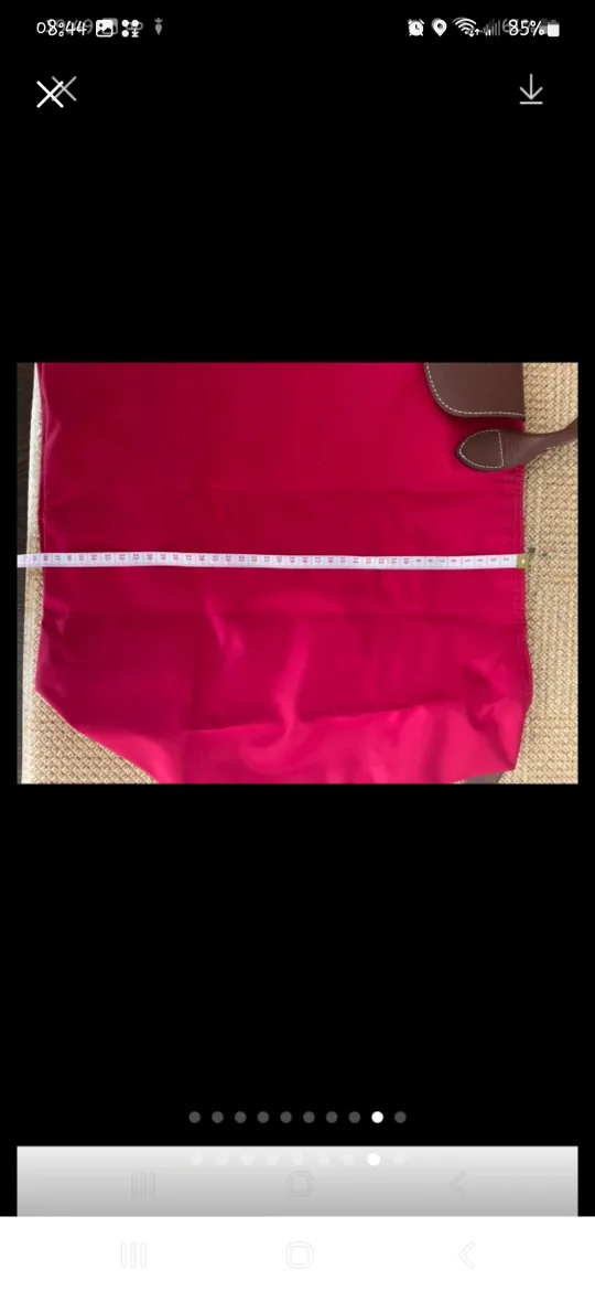 Authentic Longchamp XL travel bag image indicator(8)