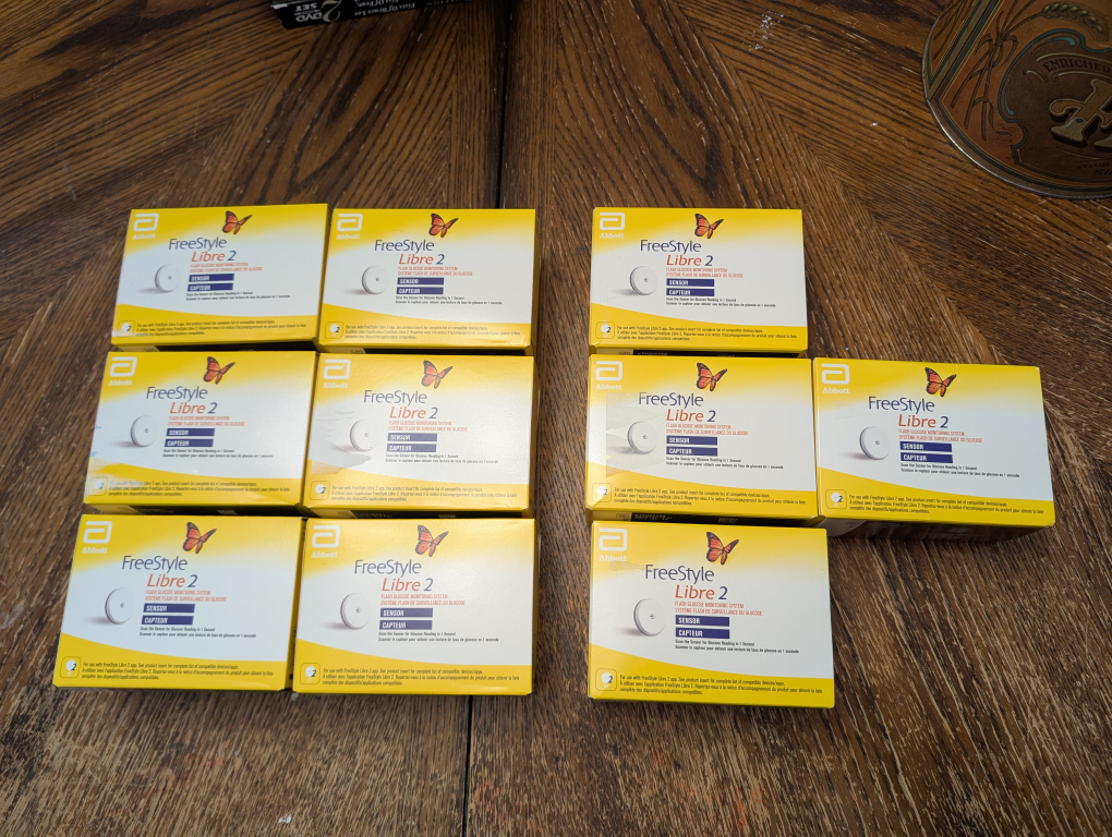10 Abbott Freestyle Libre 2 Sensors