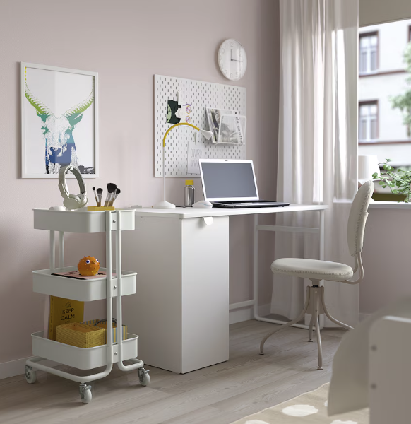 Moving Out Sale‼️ IKEA Raskog 3-Tier Utility Cart - White - photo 2