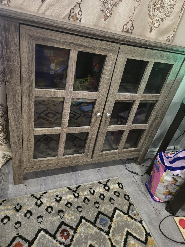 MOVING SALE - GREY CABINET - photo 2