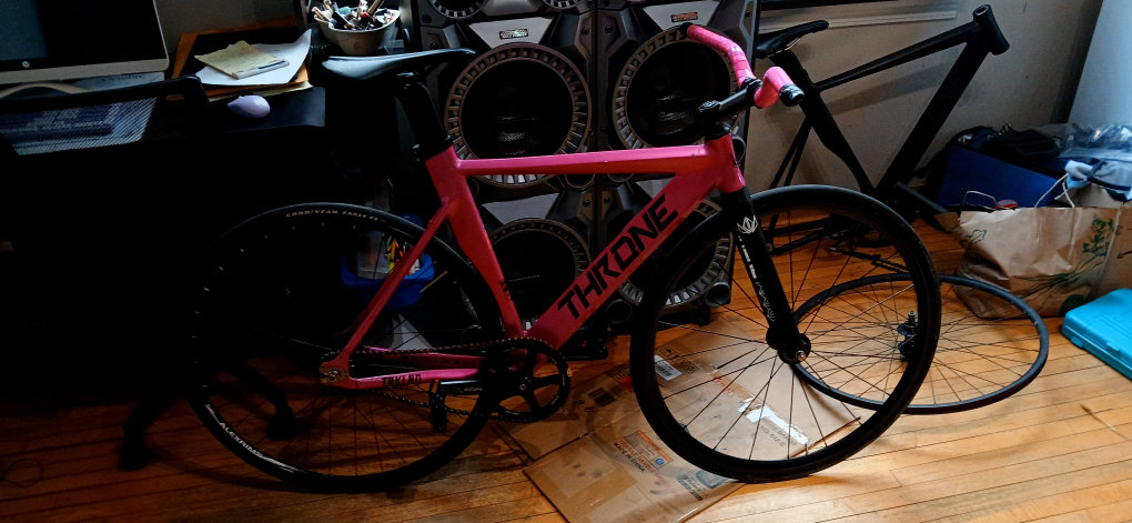 Throne Cycles Track Bike - Pink