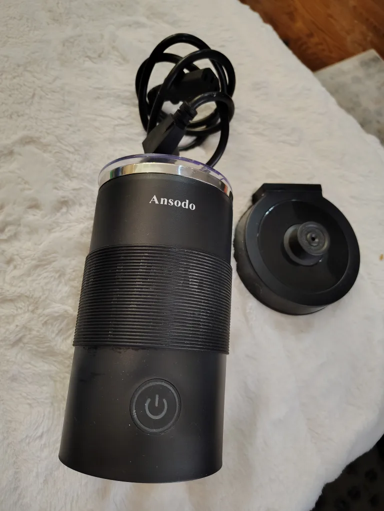 Ansodo Portable  Electric Milk Frother image indicator(2)