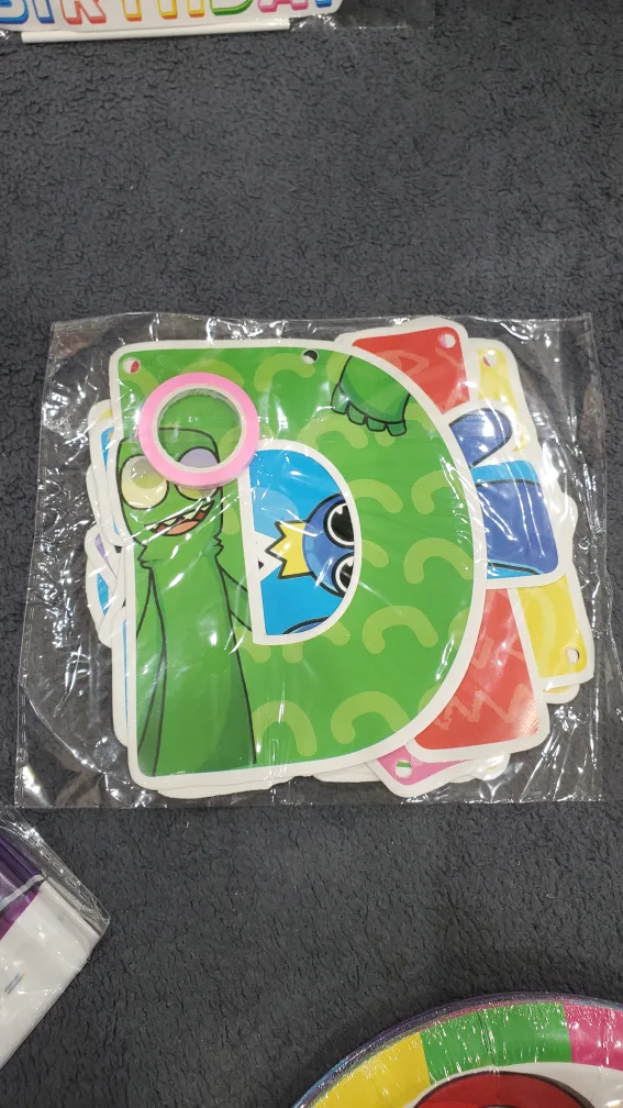 Rainbow Friends Birthday Party Decorations image indicator(4)