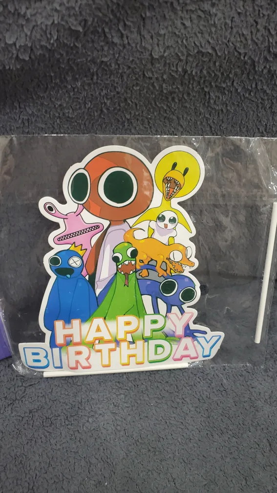 Rainbow Friends Birthday Party Decorations image indicator(6)