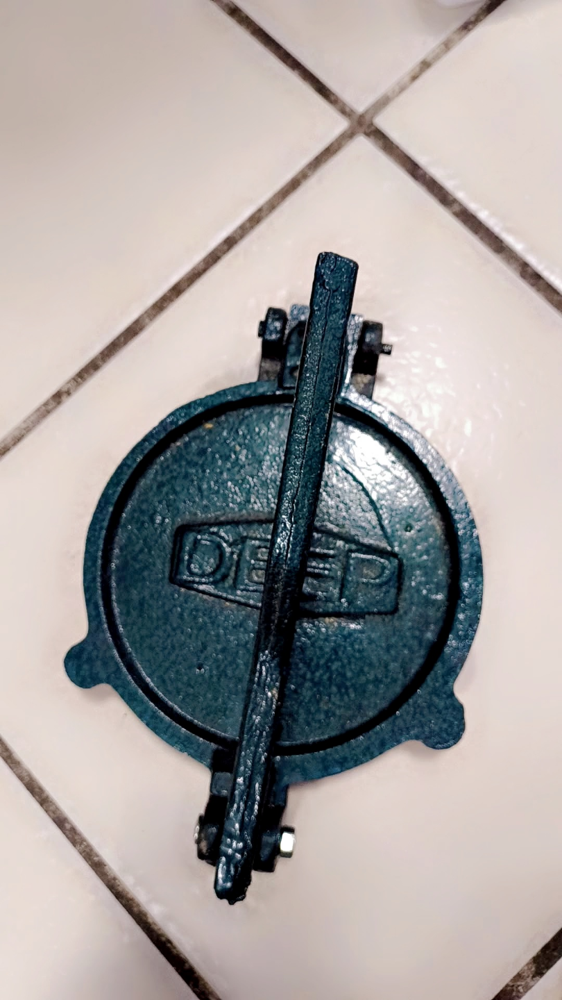 Vintage Deep brand Tortilla Press