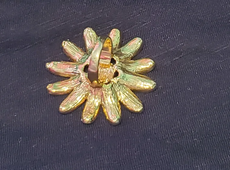 Rainbow Flower Statement Ring (Size 6.5) image indicator(4)