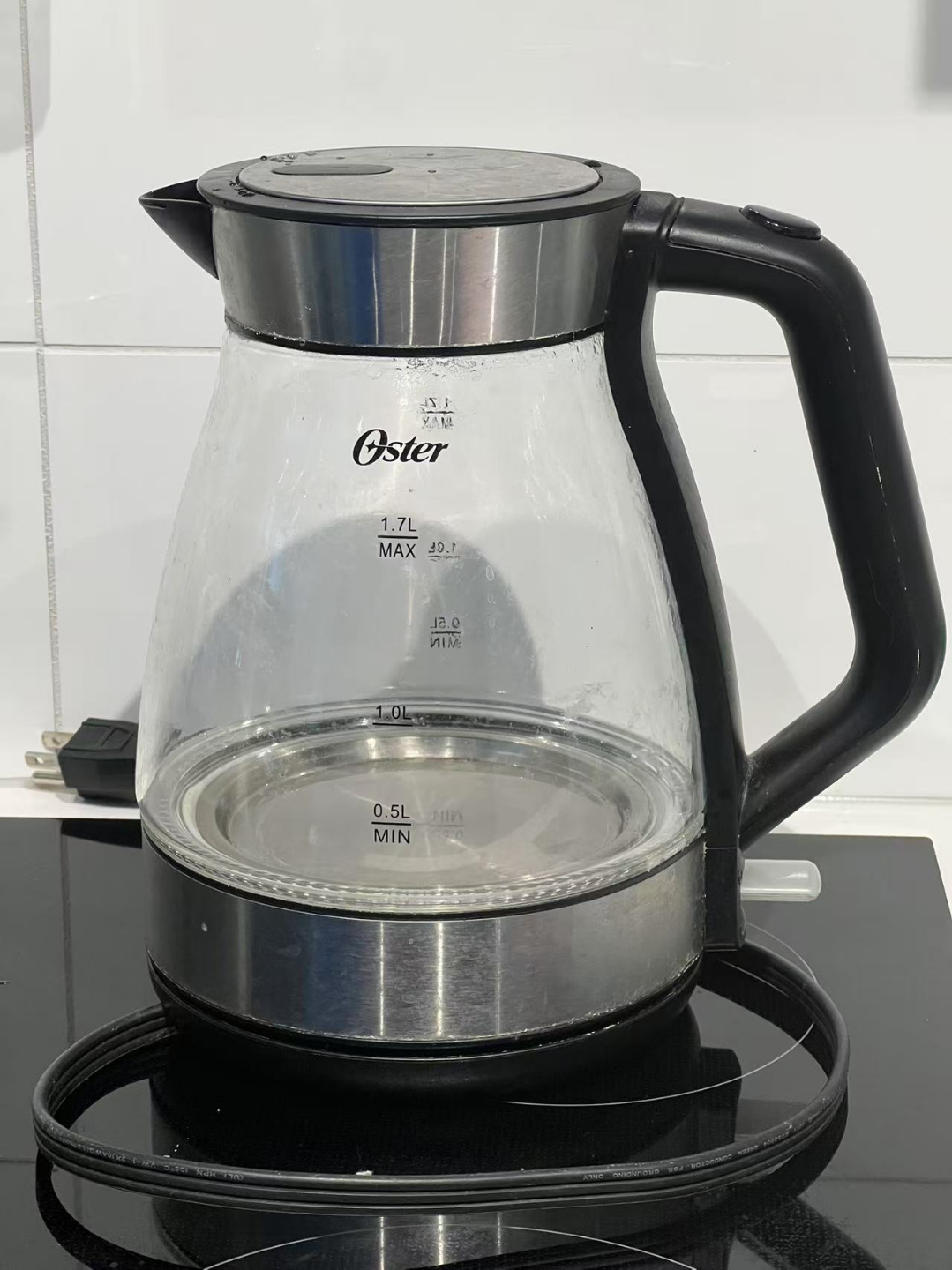 Oster 1.7L Glass Electric Kettle