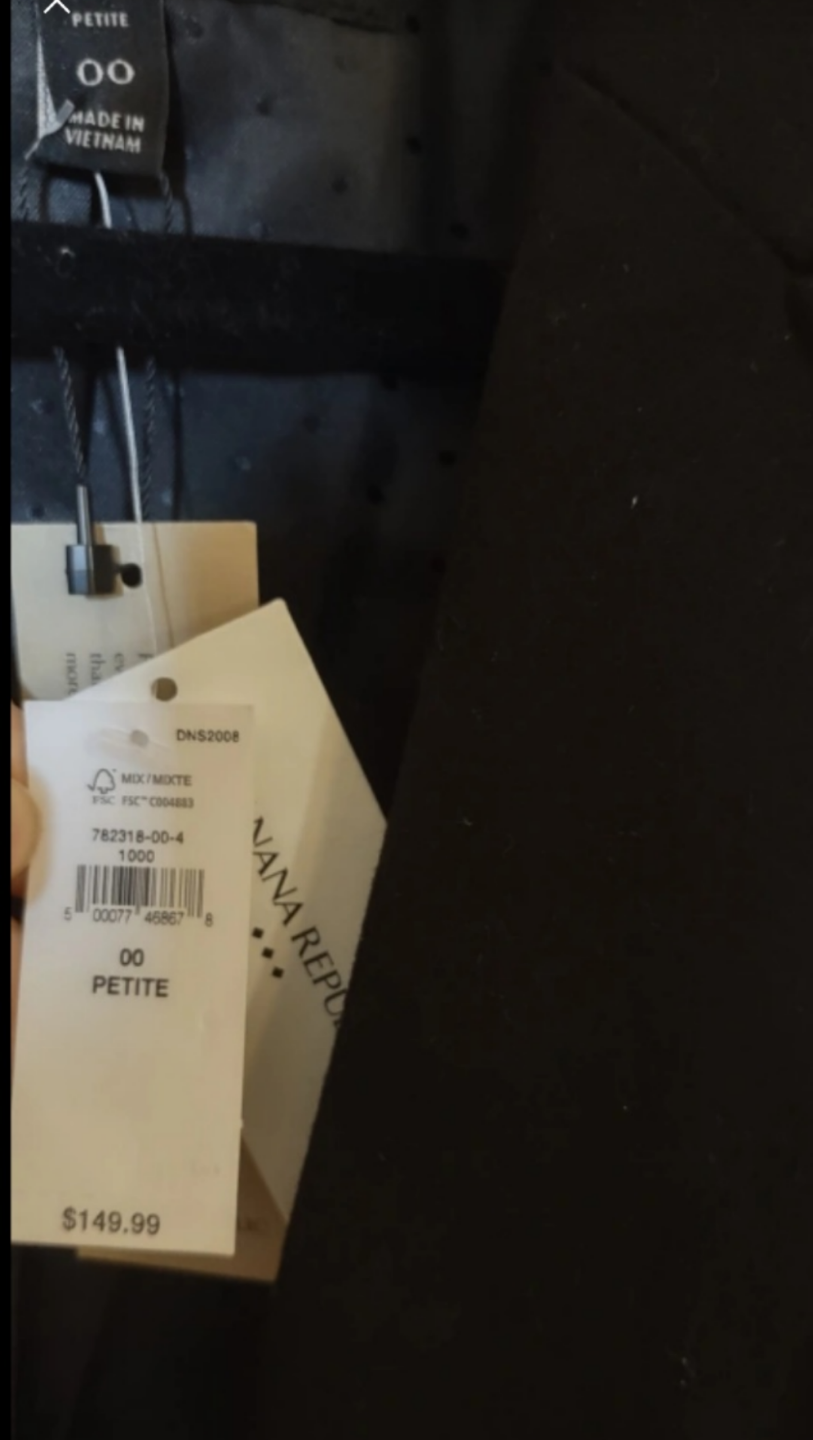 (NEW) Banana Republic Black Blazer - photo 2