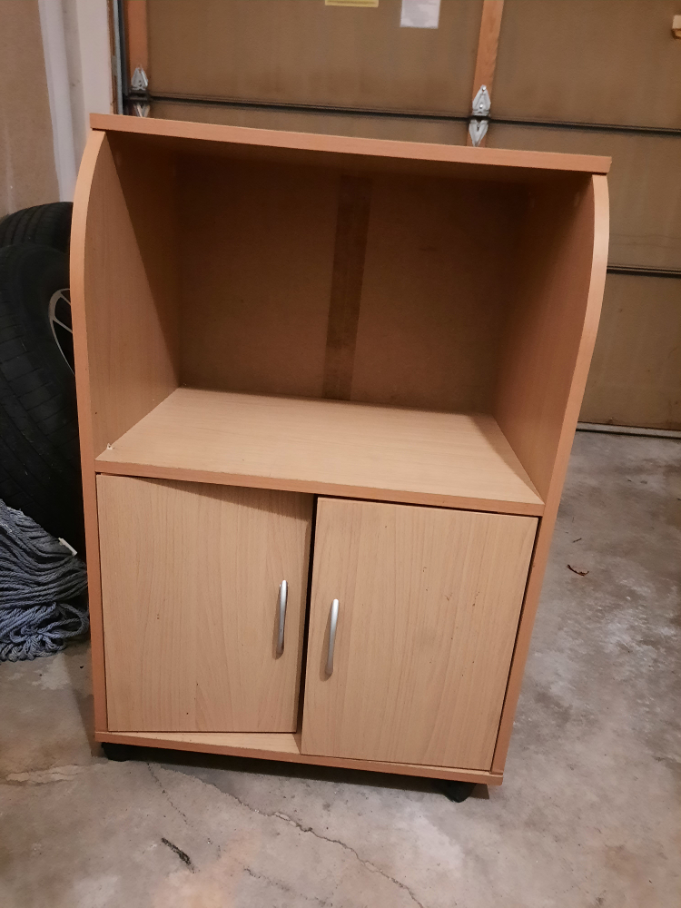 microwave cabinet good for storage