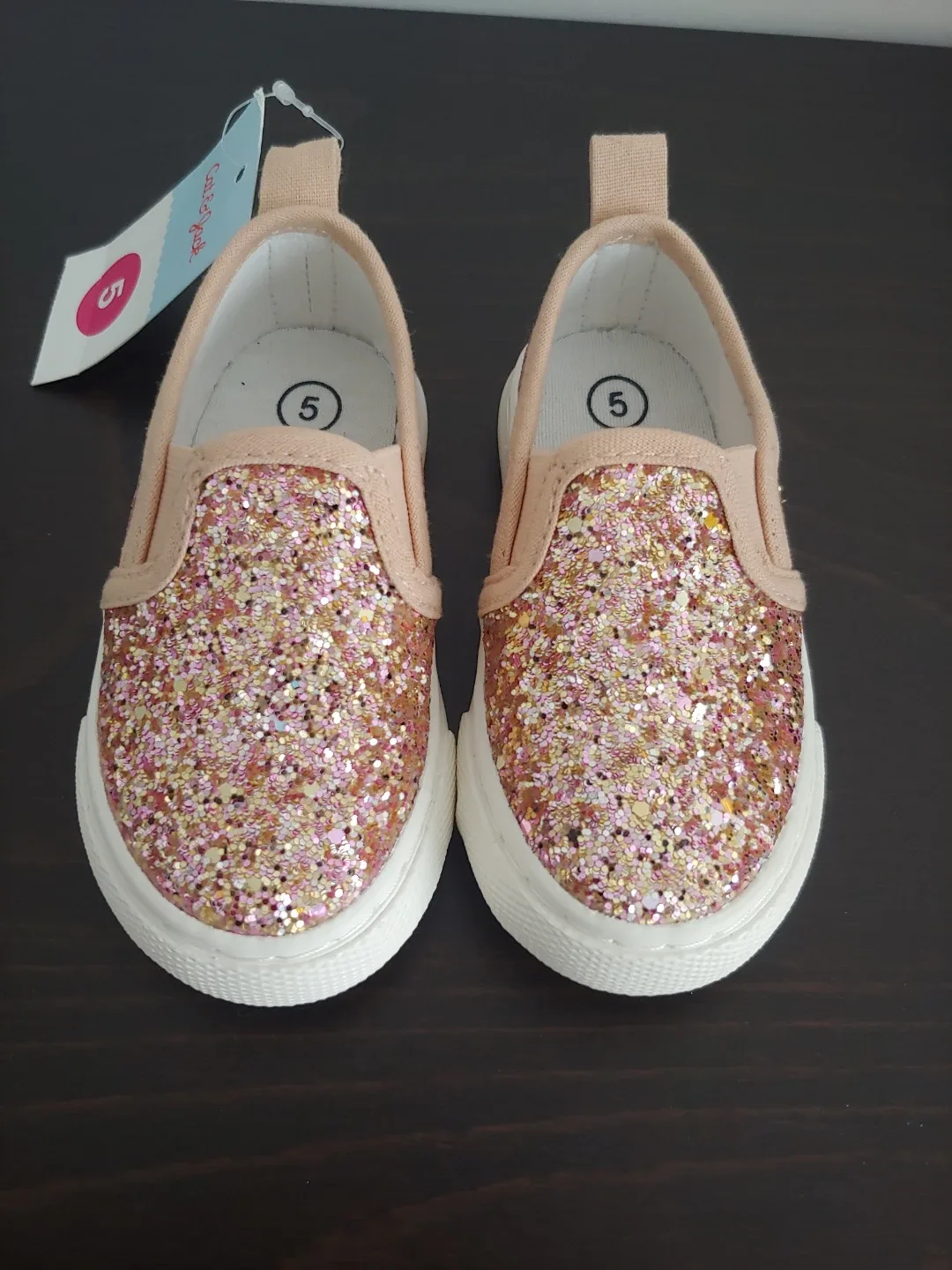 New Cat & Jack baby shoes- Size 5 thumbnail