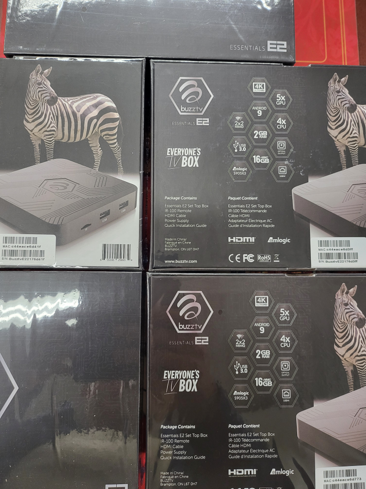 BuzzTV Essentials E2 Set Top Box