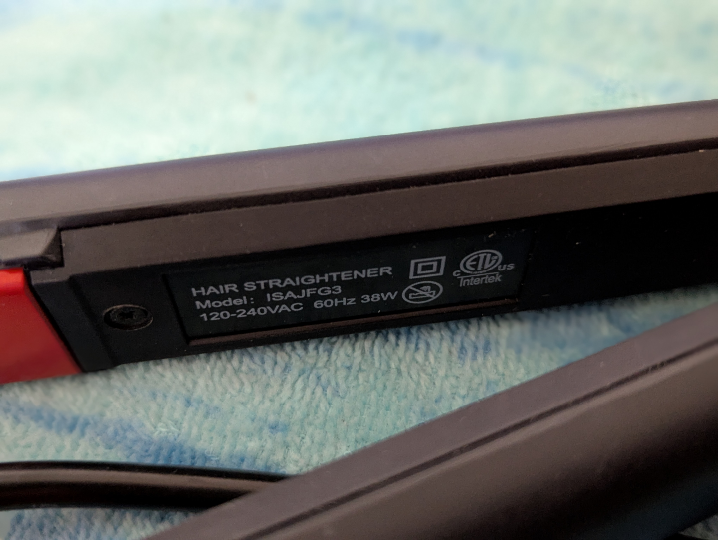 ISA Hair Straightener #freecycle - photo 3