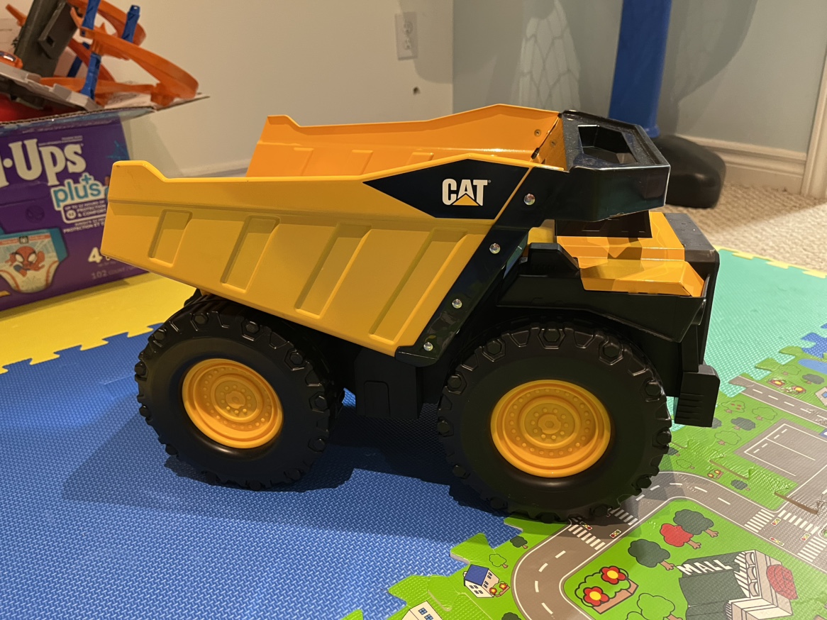 CAT Construction Mighty Steel Dump Truck Toy