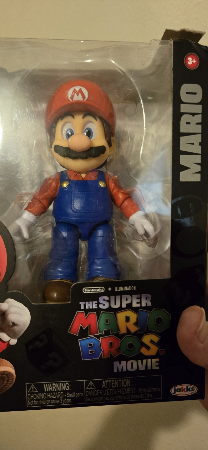Jakks Pacific Super Mario Bros Movie Mario Figure - photo 5