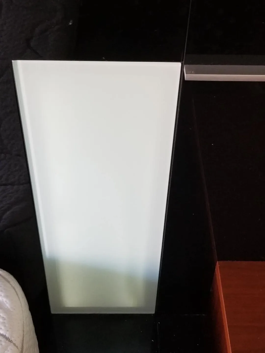 Modern Black King Size Platform Bed Frame with Two Nightstands image indicator(4)