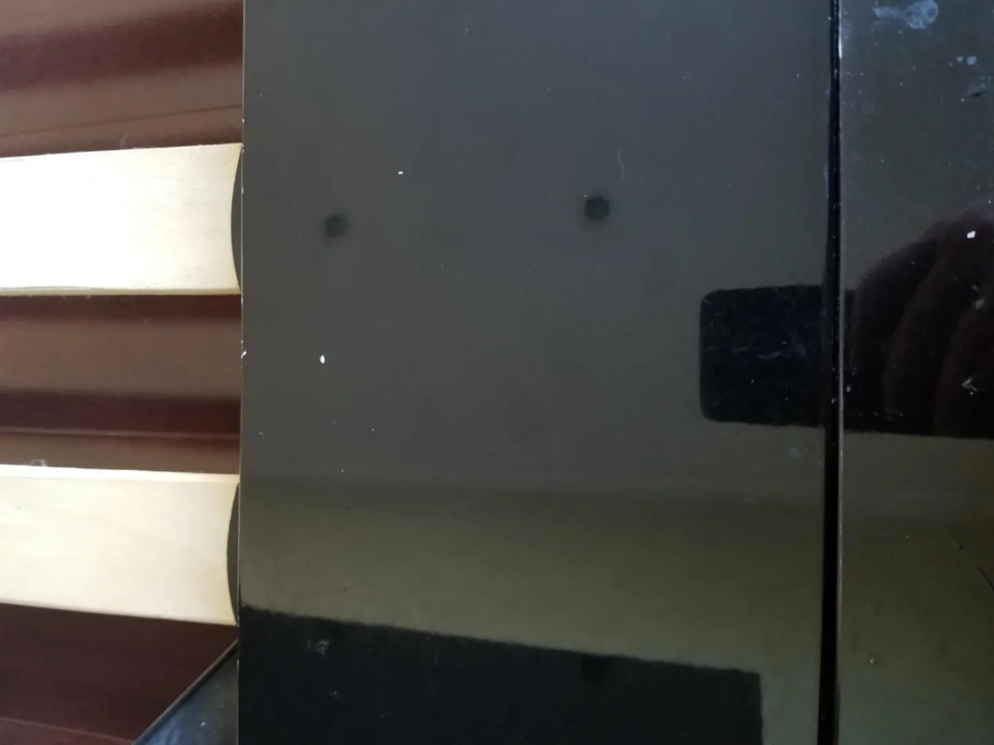 Modern Black King Size Platform Bed Frame with Two Nightstands image indicator(6)