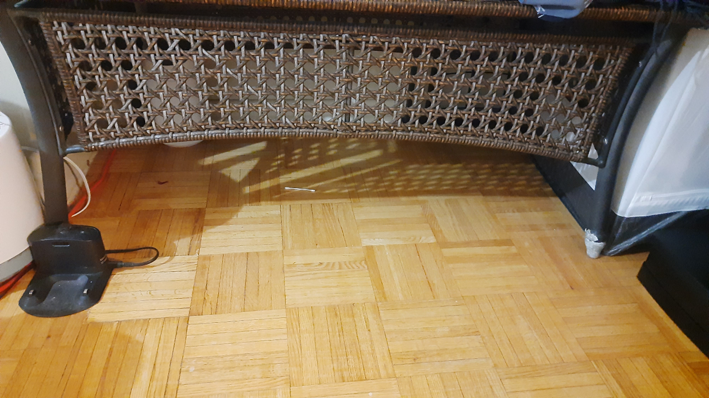 Wicker and Glass Coffee Table - photo 3