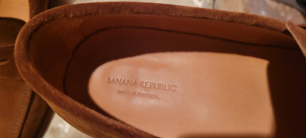 Banana Republic Men's Brown Suede Penny Loafers - photo 4