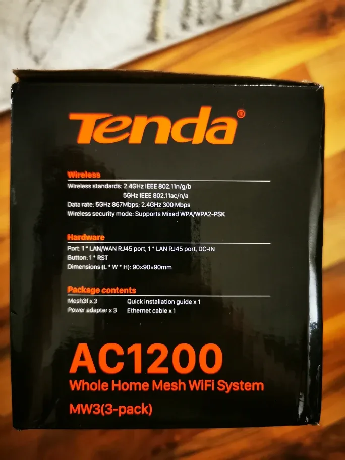 Tenda AC1200 Whole Home Mesh WiFi System (3-pack) image indicator(3)